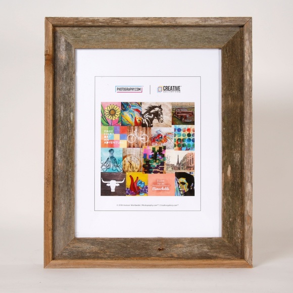 Creative Gallery Accents Rustic Barnwood Picture Frames Made In Usa